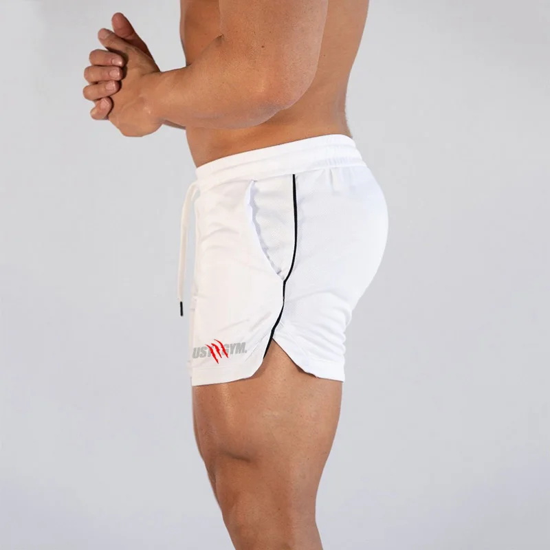Brand Summer Fitness Shorts Men Mesh Breathable Beach Shorts Elastic Quick Dry Short Pants Thin Gyms Workout Joggers Shorts Male
Brand Summer Fitness Shorts Men Mesh Breathable Beach Shorts Elastic Quick Dry Short Pants Thin Gyms Workout Joggers Shorts Male