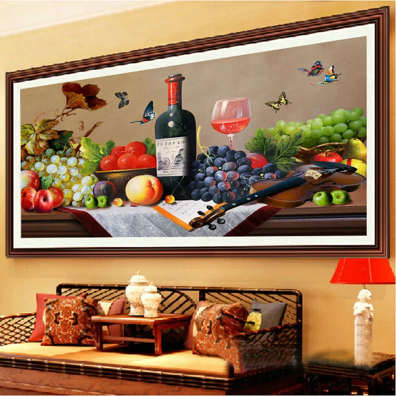 Romantic restaurant cross stitch kit Chinese style 11ct cotton silk thread canvas embroidery DIY handmade needlework qf
Romantic restaurant cross stitch kit Chinese style 11ct cotton silk thread canvas embroidery DIY handmade needlework qf