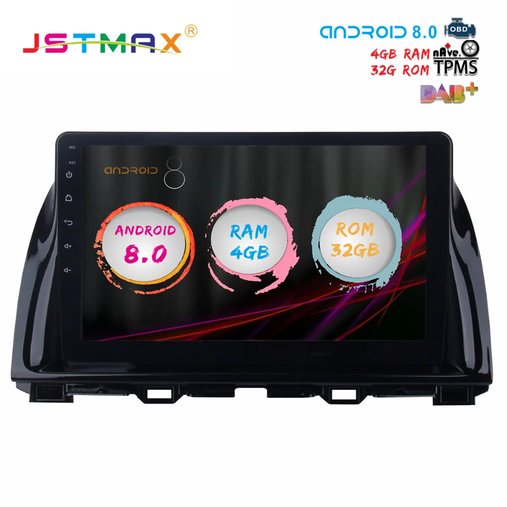 JSTMAX 10,2 "Android 8,0 автомобильный GPS-радиоплеер для Mazda CX5 CX-5 2013 2014 2015 с восьмиядерным процессором 4 ГБ 32 ГБ Авто Стерео Multime DAB +
JSTMAX 10,2 "Android 8,0 автомобильный GPS-радиоплеер для Mazda CX5 CX-5 2013 2014 2015 с восьмиядерным процессором 4 ГБ 32 ГБ Авто Стерео Multime DAB +