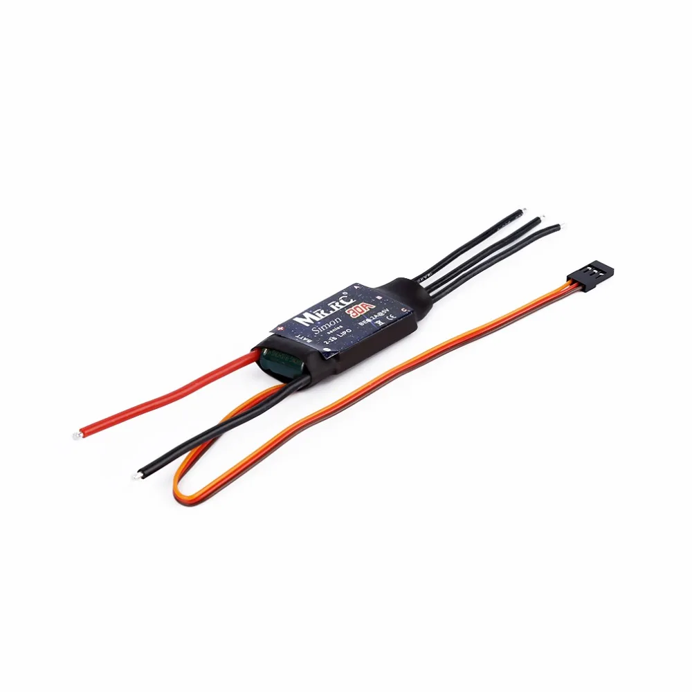 Бесщеточный электронный регулятор скорости MR.RC Simonk 30A ESC для квадрокоптера Flame Wheel F450 Мультикоптер FPV RC
Бесщеточный электронный регулятор скорости MR.RC Simonk 30A ESC для квадрокоптера Flame Wheel F450 Мультикоптер FPV RC
