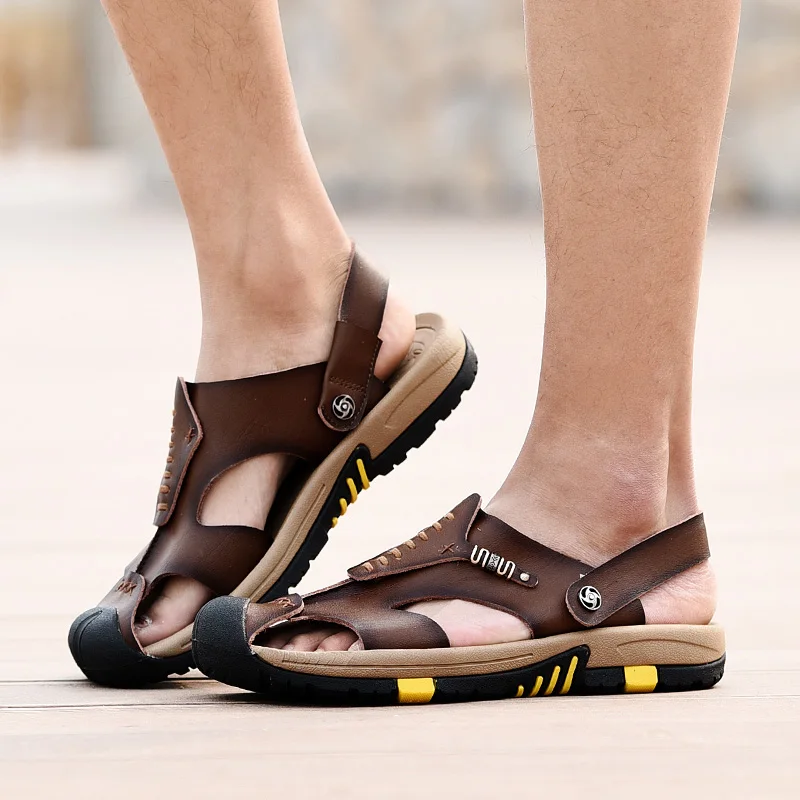 Fashion Summer Sandals Men Summer Shoes Casual Men Sandals Leather Sandalias Hombre Brand New
Fashion Summer Sandals Men Summer Shoes Casual Men Sandals Leather Sandalias Hombre Brand New