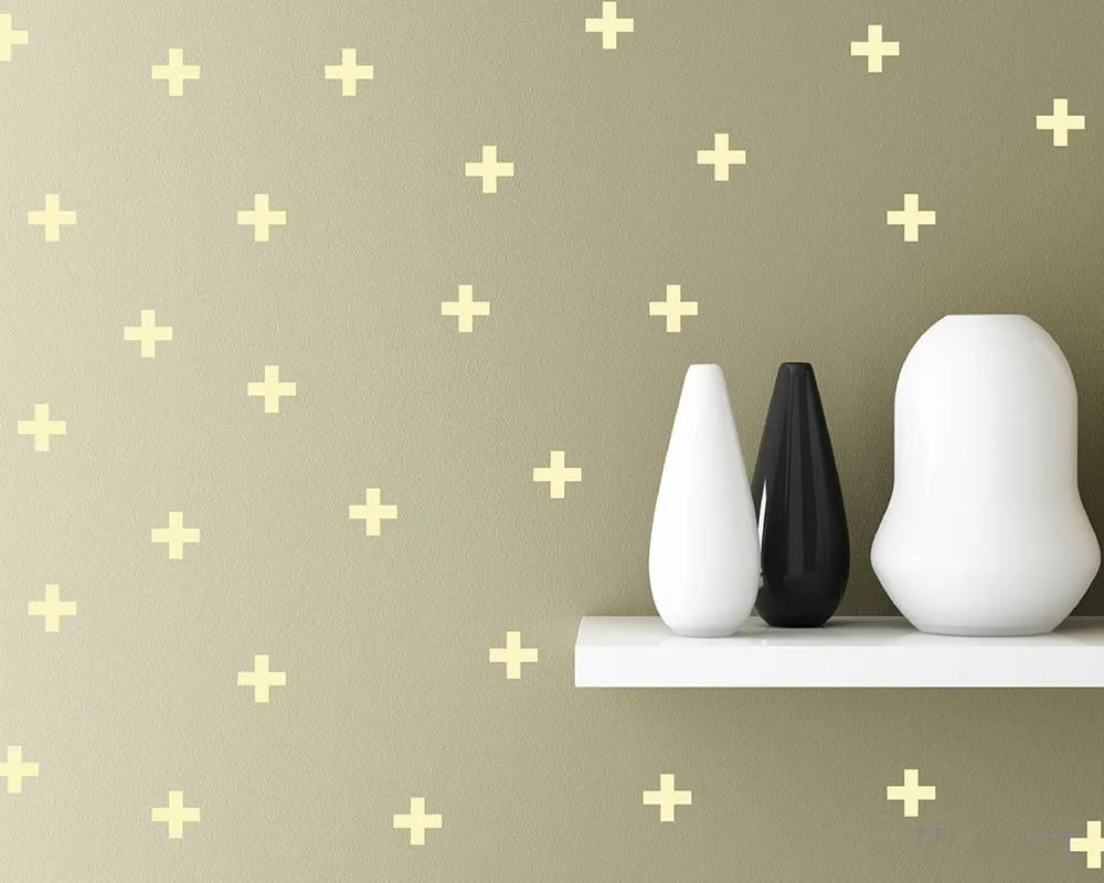 Promotion 48pcs Cross Pattern Wall Decals Plus shape vinyl art- removable sticker - Nursery Bedroom decor 7cmX7cm
Promotion 48pcs Cross Pattern Wall Decals Plus shape vinyl art- removable sticker - Nursery Bedroom decor 7cmX7cm