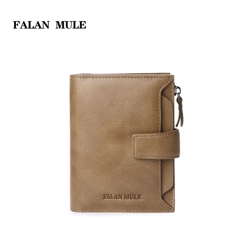 FALAN MULE vintage genuine leather men wallets zipper hasp large capacity male brand purse credit card holder wallet
FALAN MULE vintage genuine leather men wallets zipper hasp large capacity male brand purse credit card holder wallet
