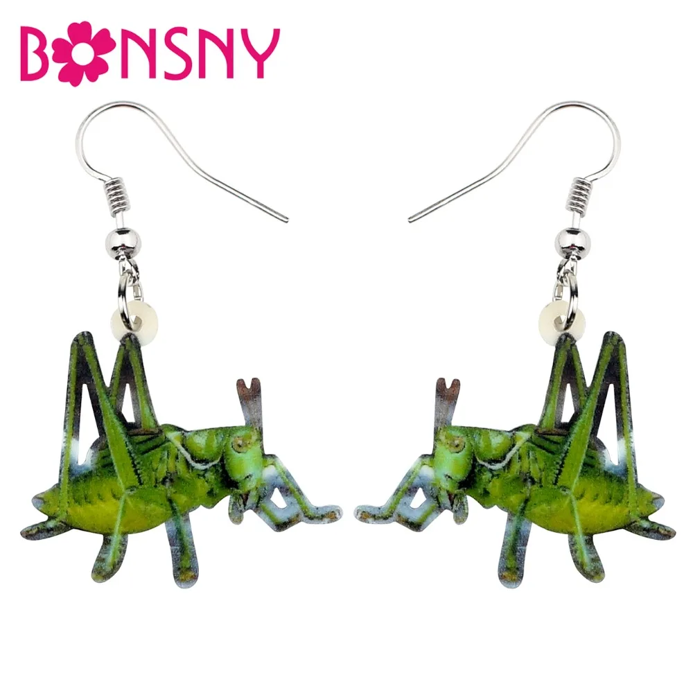 Bonsny Acrylic Locust Acridid Insect Earrings Drop Dangle Unique Spring Summer Animal Jewelry For Women Girls Teens Gift Brincos
Bonsny Acrylic Locust Acridid Insect Earrings Drop Dangle Unique Spring Summer Animal Jewelry For Women Girls Teens Gift Brincos