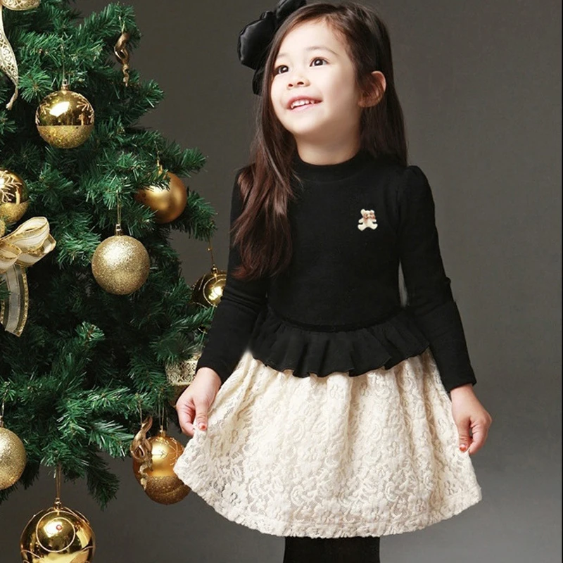 2021 spring and autumn bailiweini girls' Lady bear lace long sleeve dress children's dress Princess Dress
2021 spring and autumn bailiweini girls' Lady bear lace long sleeve dress children's dress Princess Dress