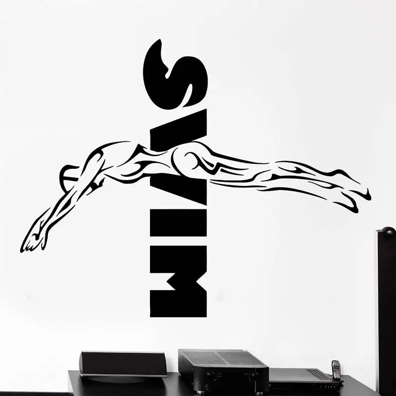 Swim Sticker Logo Name Swimmer Decal Swimming Posters Vinyl Wall Decals Pegatina Quadro Parede Decor Mural Swim Sticker
Swim Sticker Logo Name Swimmer Decal Swimming Posters Vinyl Wall Decals Pegatina Quadro Parede Decor Mural Swim Sticker