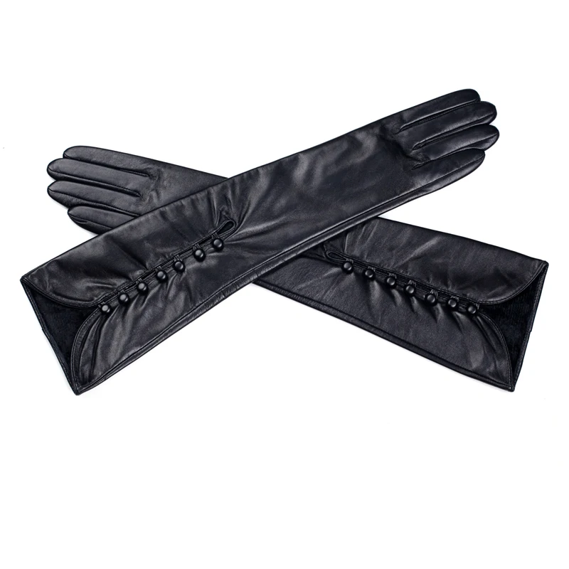 lady's seven buttons real sheep leather lamb skin gloves evening long black gloves
lady's seven buttons real sheep leather lamb skin gloves evening long black gloves