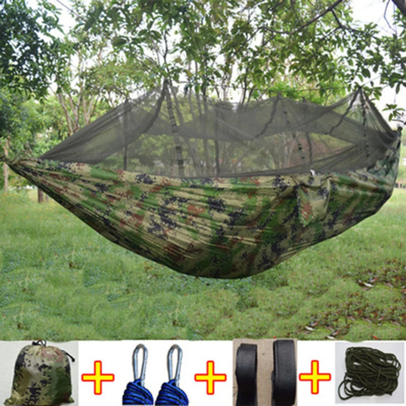 Parachute Fabric Tents Ultralight Outdoor Camping 1-2 Person Portable Mosquito Net Hammock Outdoor Camping Travel Garden Swings
Parachute Fabric Tents Ultralight Outdoor Camping 1-2 Person Portable Mosquito Net Hammock Outdoor Camping Travel Garden Swings