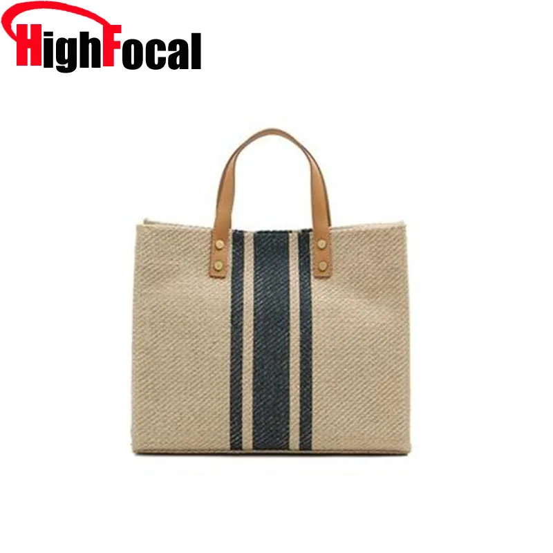HIGHFOCAL New Women Handbag Straw Bag Big Bags For Woman 2020 Color Matching Weaving BigHandbag Fashion Sexy Casual Dropshipping
HIGHFOCAL New Women Handbag Straw Bag Big Bags For Woman 2020 Color Matching Weaving BigHandbag Fashion Sexy Casual Dropshipping