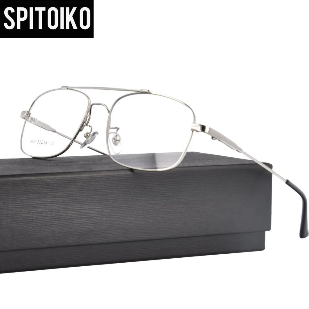 SPITOIKO Eyeglasses Flexible Vintage Full rim Memory Titanium Spectacle Eyewear Optical Frame 8909
SPITOIKO Eyeglasses Flexible Vintage Full rim Memory Titanium Spectacle Eyewear Optical Frame 8909
