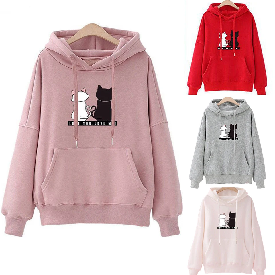 Sweatshirt Cat Print Kawaii Clothes Women Hoodie Poleron Mujer 2021 Cute Pullover Harajuku Fashion Xxl Hoodies Long Sleeve Hood
Sweatshirt Cat Print Kawaii Clothes Women Hoodie Poleron Mujer 2021 Cute Pullover Harajuku Fashion Xxl Hoodies Long Sleeve Hood