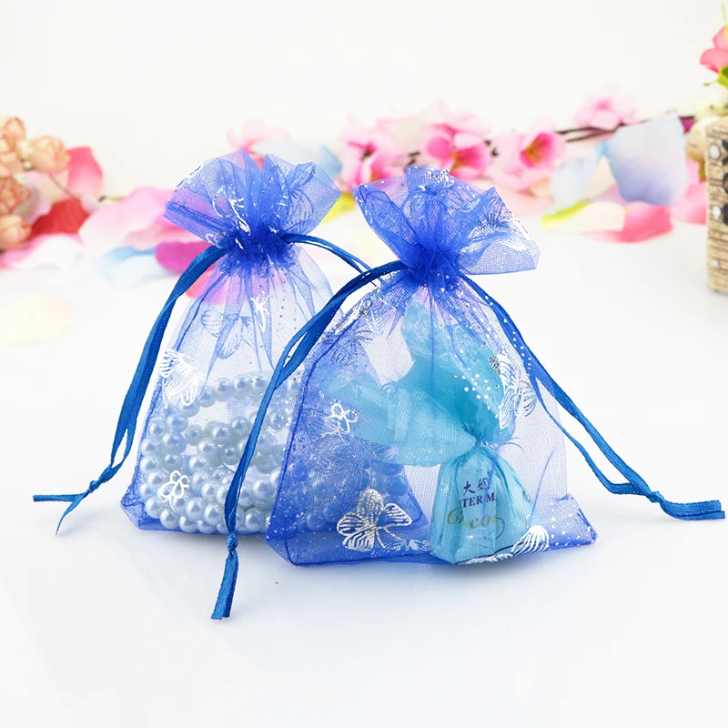 500pcs Wholesale 9x12cm Drawable Royal Blue Small Organza Bags Favor Wedding Christmas Gift Bag Jewelry Packaging Bags & Pouch
500pcs Wholesale 9x12cm Drawable Royal Blue Small Organza Bags Favor Wedding Christmas Gift Bag Jewelry Packaging Bags & Pouch