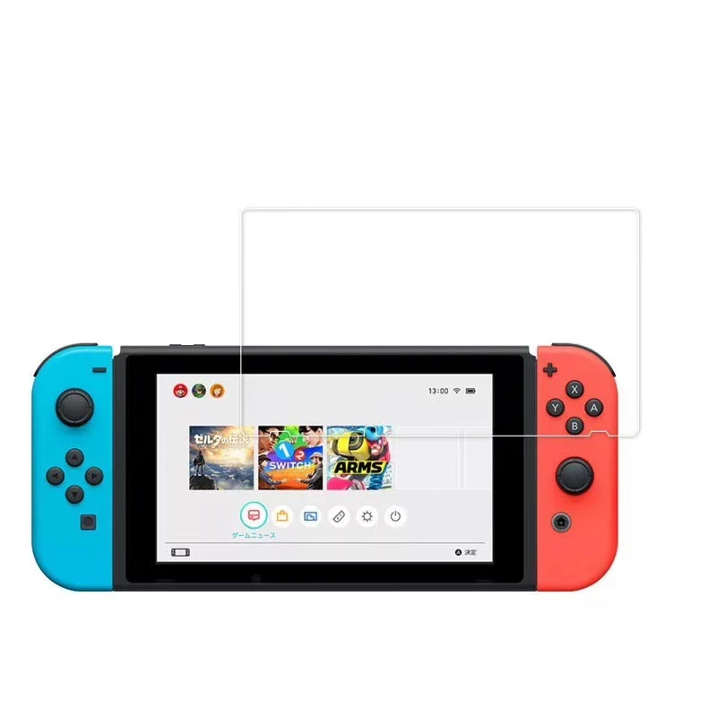 Tempered Glass Film Screen Protector for Nintendo Switch 6.2 inch Gaming Console Cleaning Wipes Protective Film No Retail Box
Tempered Glass Film Screen Protector for Nintendo Switch 6.2 inch Gaming Console Cleaning Wipes Protective Film No Retail Box
