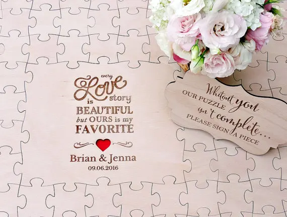 personalized initials date rustic puzzle wedding guest books Alternative Wooden guestbooks Receptions party favors decorations
personalized initials date rustic puzzle wedding guest books Alternative Wooden guestbooks Receptions party favors decorations
