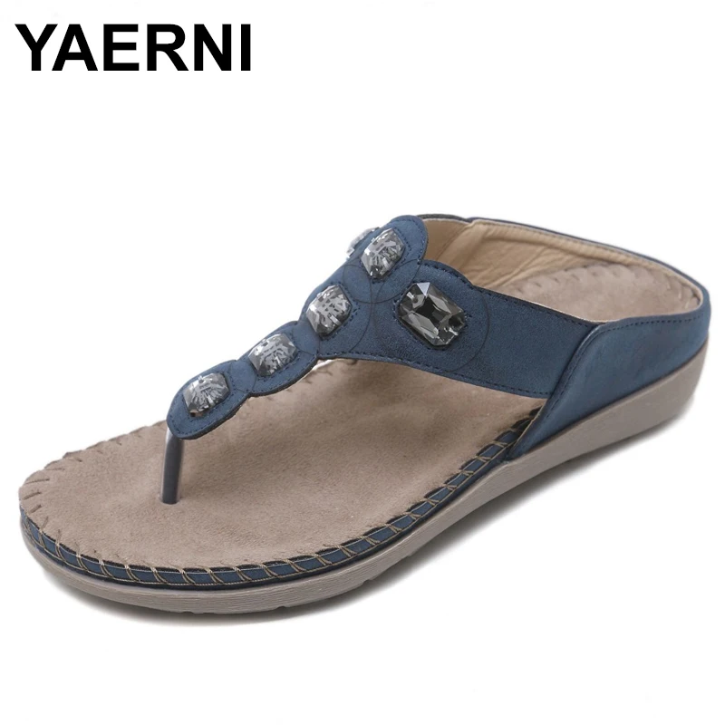 YAERNI Women Sandals Summer 2021 Gladiator Shoes Woman Bohemia Flat Casual Sandals Crystal Slingback Flip-Flop Beach Sandals
YAERNI Women Sandals Summer 2021 Gladiator Shoes Woman Bohemia Flat Casual Sandals Crystal Slingback Flip-Flop Beach Sandals