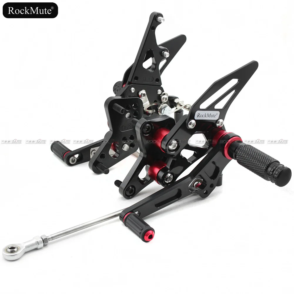 Мотоцикл Rearsets для Suzuki GSX1300R Hayabusa 2008-2018 CNC Регулируемый рычаг переключения передач педаль тормоза подножки задний комплект
Мотоцикл Rearsets для Suzuki GSX1300R Hayabusa 2008-2018 CNC Регулируемый рычаг переключения передач педаль тормоза подножки задний комплект