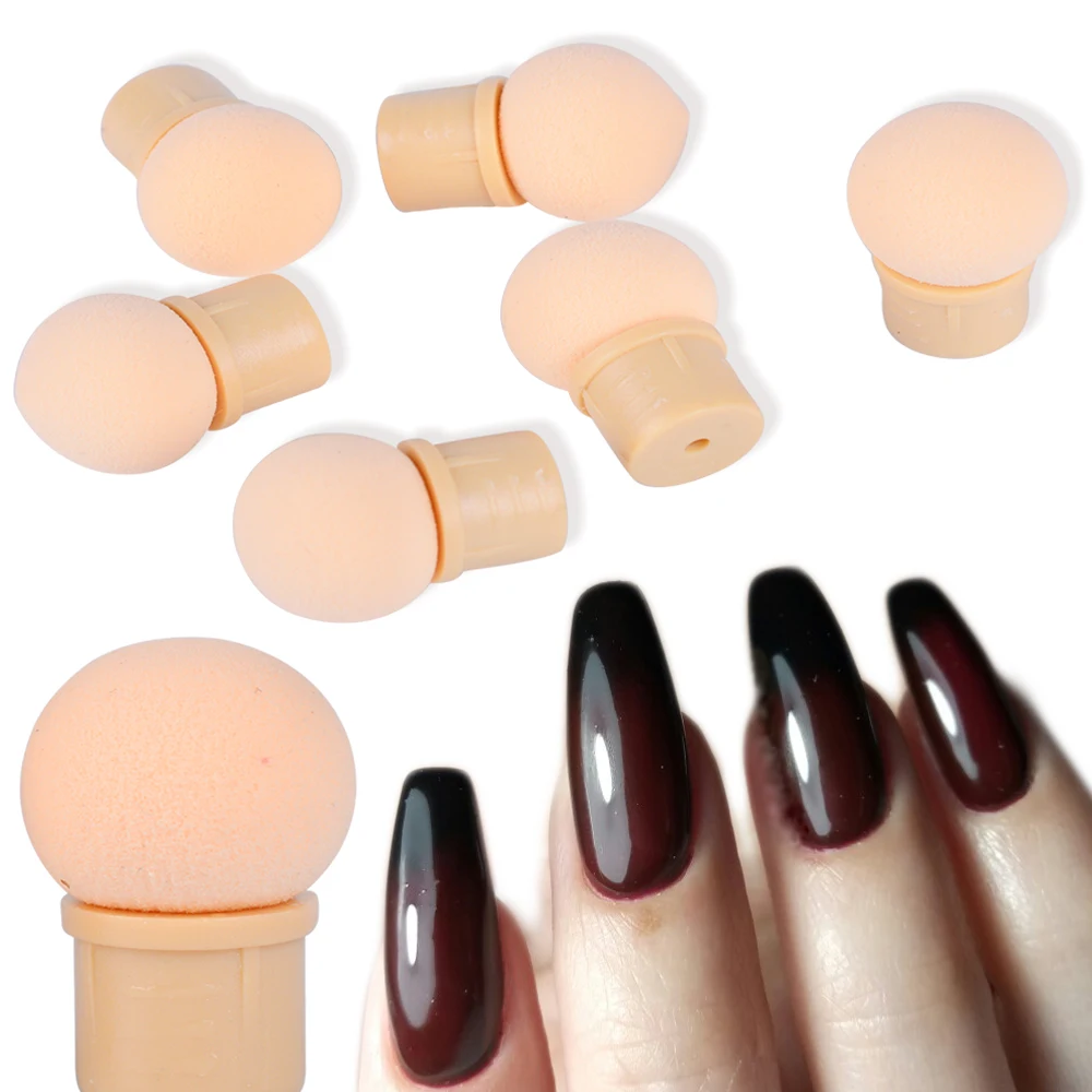 6pcs Ombre Sponges Head For Nail Brushes Replacement Sponge Blooming Gradient Glitter Powder Picking Nail Art Dotting Tool TR524
6pcs Ombre Sponges Head For Nail Brushes Replacement Sponge Blooming Gradient Glitter Powder Picking Nail Art Dotting Tool TR524