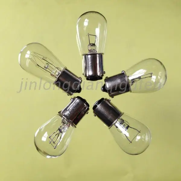12V24V36V48V110V220V8W15W21W25W single / double contact, single / double wire B15 bayonet bulb
12V24V36V48V110V220V8W15W21W25W single / double contact, single / double wire B15 bayonet bulb