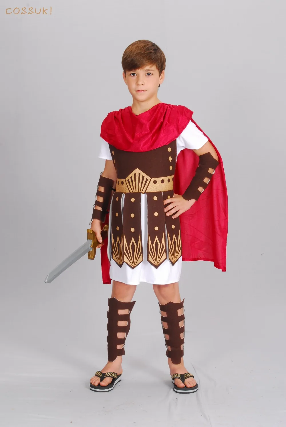 Halloween Cool Cute Children Kid Ancient Rome Warrior Cosplay Costume Full Set For Stage Performance Or Masquerade Party
Halloween Cool Cute Children Kid Ancient Rome Warrior Cosplay Costume Full Set For Stage Performance Or Masquerade Party