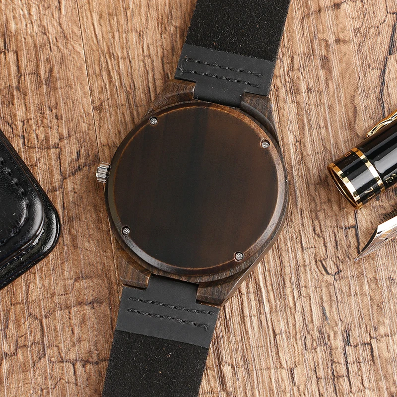 YISUYA Watch Men Luxury Brand Analog Dark Brown Walnut Wood Watch Genuine Leather Band Strap Wooden Watch Gift reloj hombre
YISUYA Watch Men Luxury Brand Analog Dark Brown Walnut Wood Watch Genuine Leather Band Strap Wooden Watch Gift reloj hombre