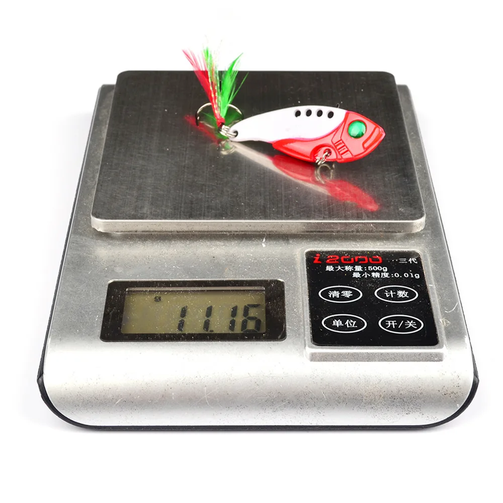 55mm/11g Metal Spinner Lure With Feather Hook Fly Jigging Spoon Hard Bait Isca Artificial Ocean Fishing Lures Feeder Wire Bait
55mm/11g Metal Spinner Lure With Feather Hook Fly Jigging Spoon Hard Bait Isca Artificial Ocean Fishing Lures Feeder Wire Bait