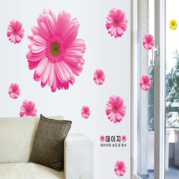 Daisy the sitting room TV setting wall decoration The third generation of fashion wall stickers
Daisy the sitting room TV setting wall decoration The third generation of fashion wall stickers