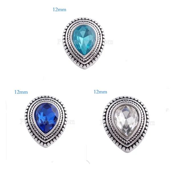 Partnerbeads новый стиль 12 мм Мини горный хрусталь кнопки Подвеска Пряжка jewelry унисекс