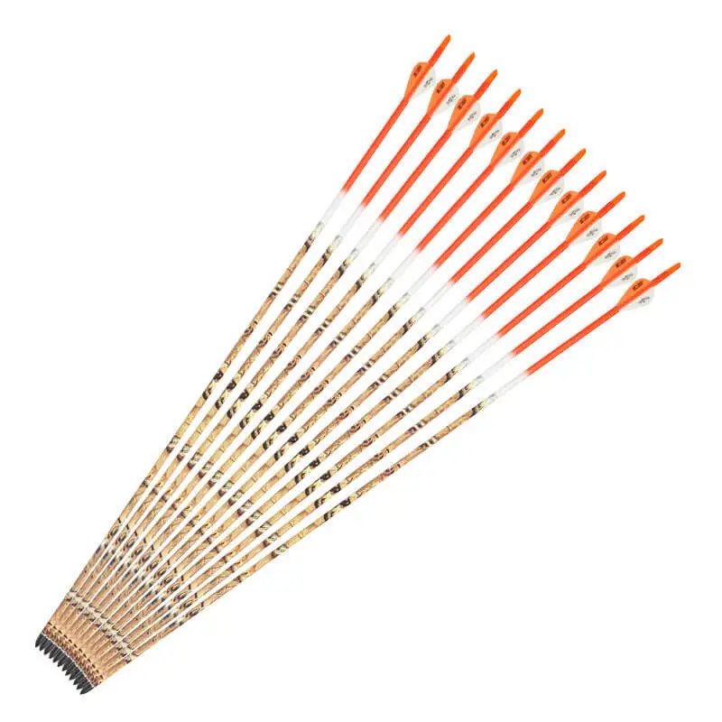 12pcs 32" Mix Carbon Complete Arrows w/ Replacement Points Nock f/ Compound bow Arrow Hunting Shooting Practice 3D Archery set
12pcs 32" Mix Carbon Complete Arrows w/ Replacement Points Nock f/ Compound bow Arrow Hunting Shooting Practice 3D Archery set
