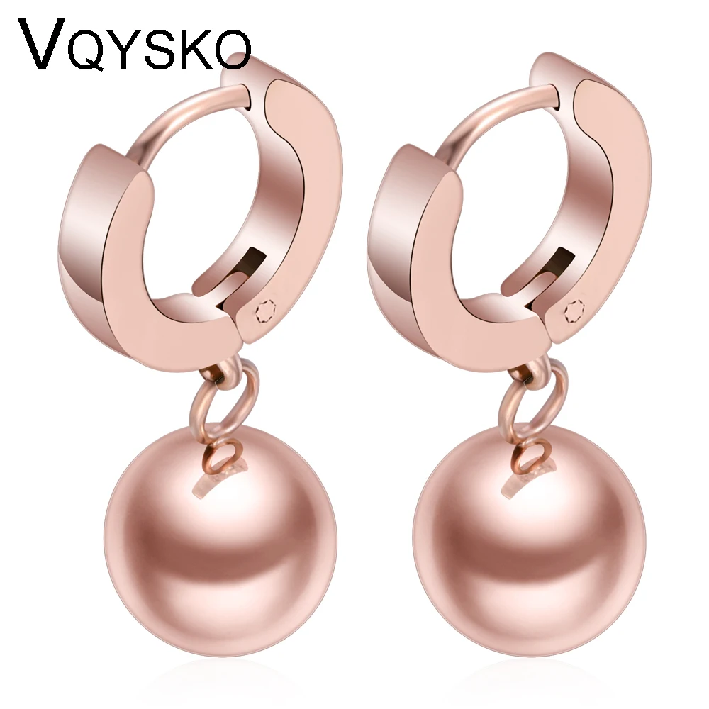 Romantic Rose Gold-Color Fashion Stainless steel Earrings Jewelry Women's Cubic Zirconia Hoop Earrings
Romantic Rose Gold-Color Fashion Stainless steel Earrings Jewelry Women's Cubic Zirconia Hoop Earrings
