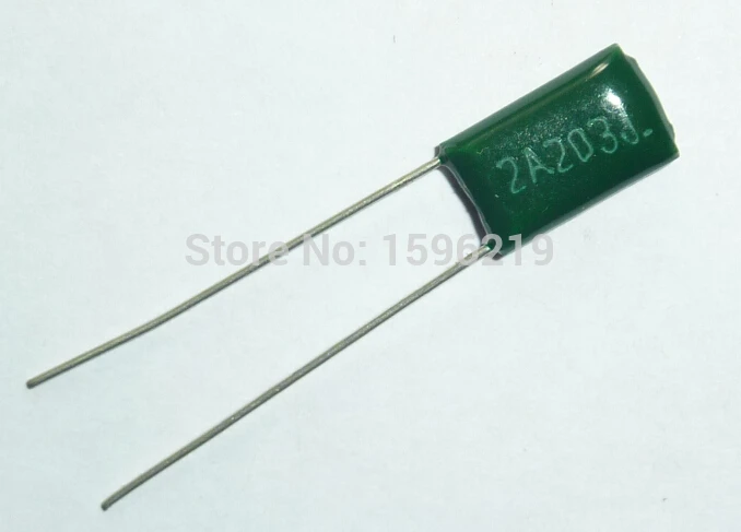 10 шт. Майларовый пленочный конденсатор 100 в 2A203J 0 02 мкФ 20nF 2A203 5% полиэфирный