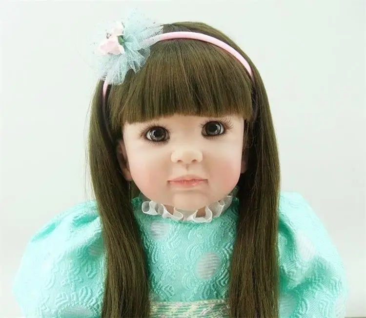 22Inch 55cm Fashion Lifelike Newborn Silicone Doll Baby Reborn Baby Doll Classic Toys Best Baby Toys New Year Christmas Gifts
22Inch 55cm Fashion Lifelike Newborn Silicone Doll Baby Reborn Baby Doll Classic Toys Best Baby Toys New Year Christmas Gifts