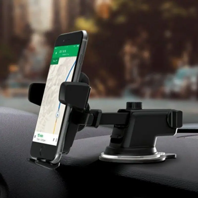 Black Telescopic Arm 210 degrees Rotatable Car Mobile Phone Mount Holder Stand Universal GPS Bracket
Black Telescopic Arm 210 degrees Rotatable Car Mobile Phone Mount Holder Stand Universal GPS Bracket