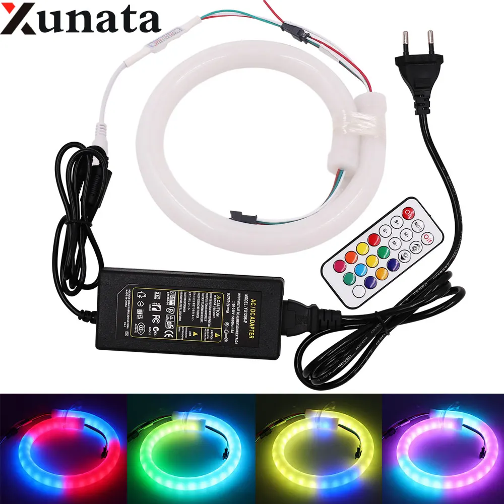 Светодиодная лента 0,5 м 1 м 2 м DC5V SK6812 RGB полноцветная Пиксельная лампа 60 светодиодов/м 5050 круглый неосветильник свет гибкая с контроллером RF ...
Светодиодная лента 0,5 м 1 м 2 м DC5V SK6812 RGB полноцветная Пиксельная лампа 60 светодиодов/м 5050 круглый неосветильник свет гибкая с контроллером RF ...