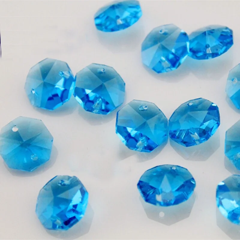 2000pcs 14mm Aqua crystal glass octagon beads blue chandelier prism beads in 1 hole or two holes
2000pcs 14mm Aqua crystal glass octagon beads blue chandelier prism beads in 1 hole or two holes