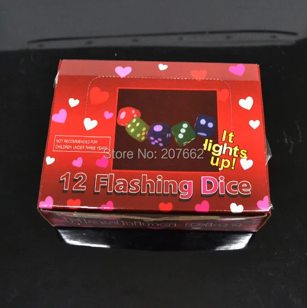 Free shipping 12pcs/lot rubber multicolor led flashing bouncy dice Flashing LED Dice Novelty dice for Lover Bachelor Party
Free shipping 12pcs/lot rubber multicolor led flashing bouncy dice Flashing LED Dice Novelty dice for Lover Bachelor Party