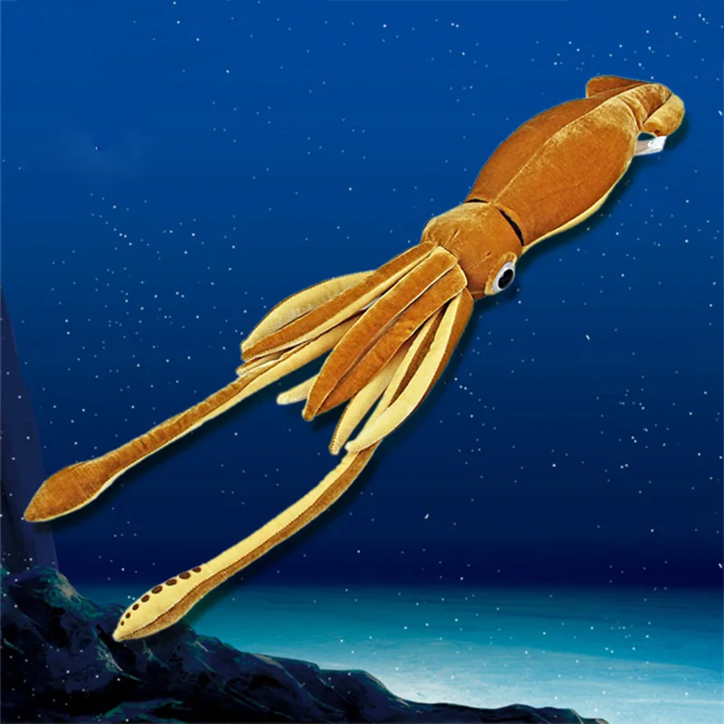 Lifelike Cuttlefish Plush Toys Realistic Giant Squid Stuffed Toy Sea Animals Plush Dolls Birthday Gifts For Children
Lifelike Cuttlefish Plush Toys Realistic Giant Squid Stuffed Toy Sea Animals Plush Dolls Birthday Gifts For Children