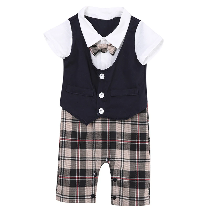 Newborn Baby Boy Girl Cotton Bodysuit Infant Boy's Jumpsuit Bodysuit Clothes Baby Boy Clothes Set Gentleman Short Sleeve Outfit
Newborn Baby Boy Girl Cotton Bodysuit Infant Boy's Jumpsuit Bodysuit Clothes Baby Boy Clothes Set Gentleman Short Sleeve Outfit