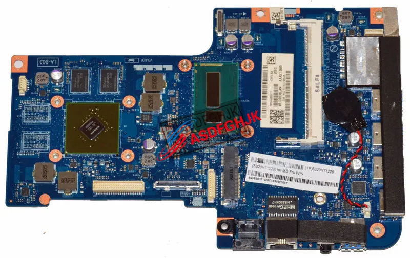 Оригинальный Для Lenovo A540 A740 AIO материнская плата с i7 5557U 3 1 ГГц процессор 5B20H71228 LA B031P