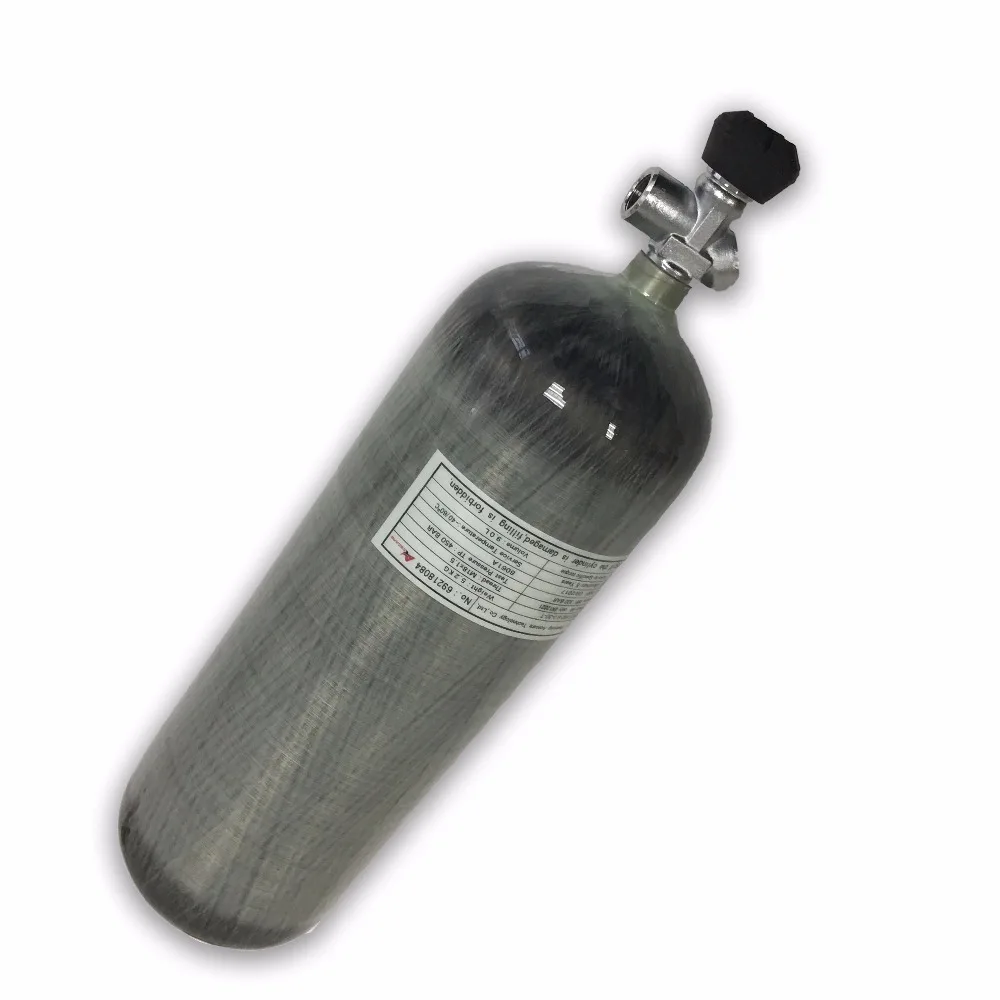 AC30931 Acecare высококачественный 9L CE 4500psi HP углеродное волокно scba pcp пневматический