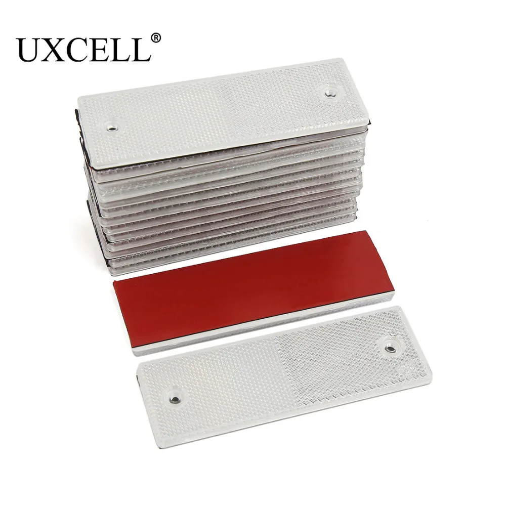 UXCELL 15PCS White Car Truck Plastic Rear Bumper Mount Adhesive Reflector with Screw Holes 145 x 50 x 6mm
UXCELL 15PCS White Car Truck Plastic Rear Bumper Mount Adhesive Reflector with Screw Holes 145 x 50 x 6mm