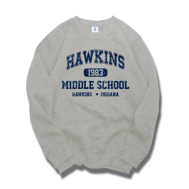 Stranger Things Hawkins middle school Eleven sweatshirts thicken pullovers warm clothes top men winter autumn
Stranger Things Hawkins middle school Eleven sweatshirts thicken pullovers warm clothes top men winter autumn
