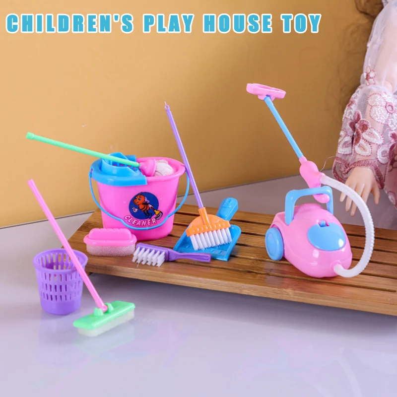 9 Pcs/Set Kid Pretend Play Mini Housekeeping Tools Kitchen Home Cleaning Broom Brush Toy M09
9 Pcs/Set Kid Pretend Play Mini Housekeeping Tools Kitchen Home Cleaning Broom Brush Toy M09