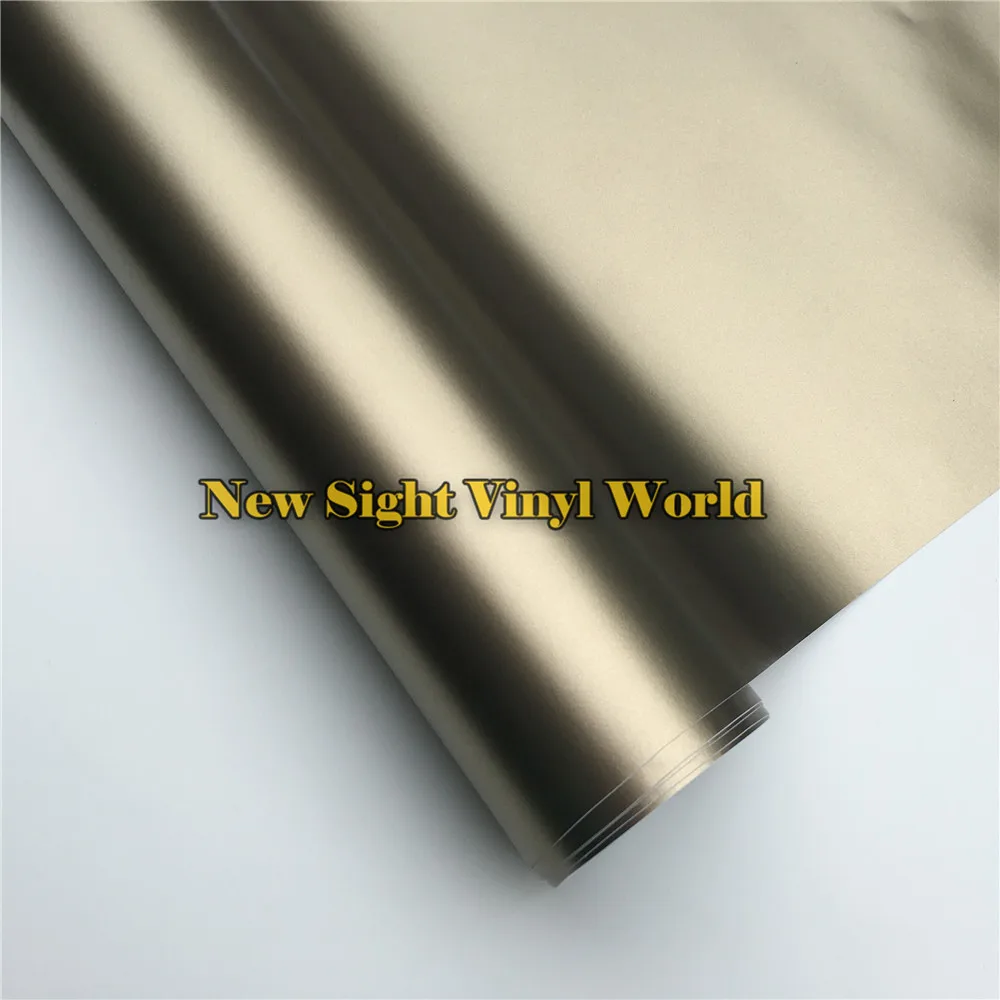 Premium Champagne Gold Satin Metallic Car Vinyl Wrap Sheet Air Bubble Free Car Wrapping Film
Premium Champagne Gold Satin Metallic Car Vinyl Wrap Sheet Air Bubble Free Car Wrapping Film