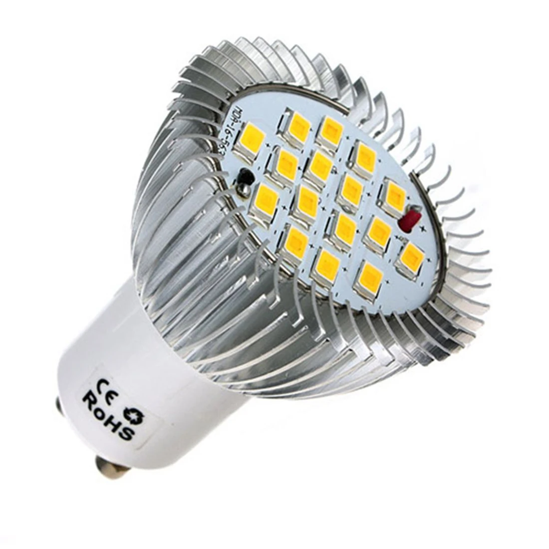 Энергосберегающая светодиодная лампа GU10 5630 SMD с 16 светодиодный одами 7 Вт
