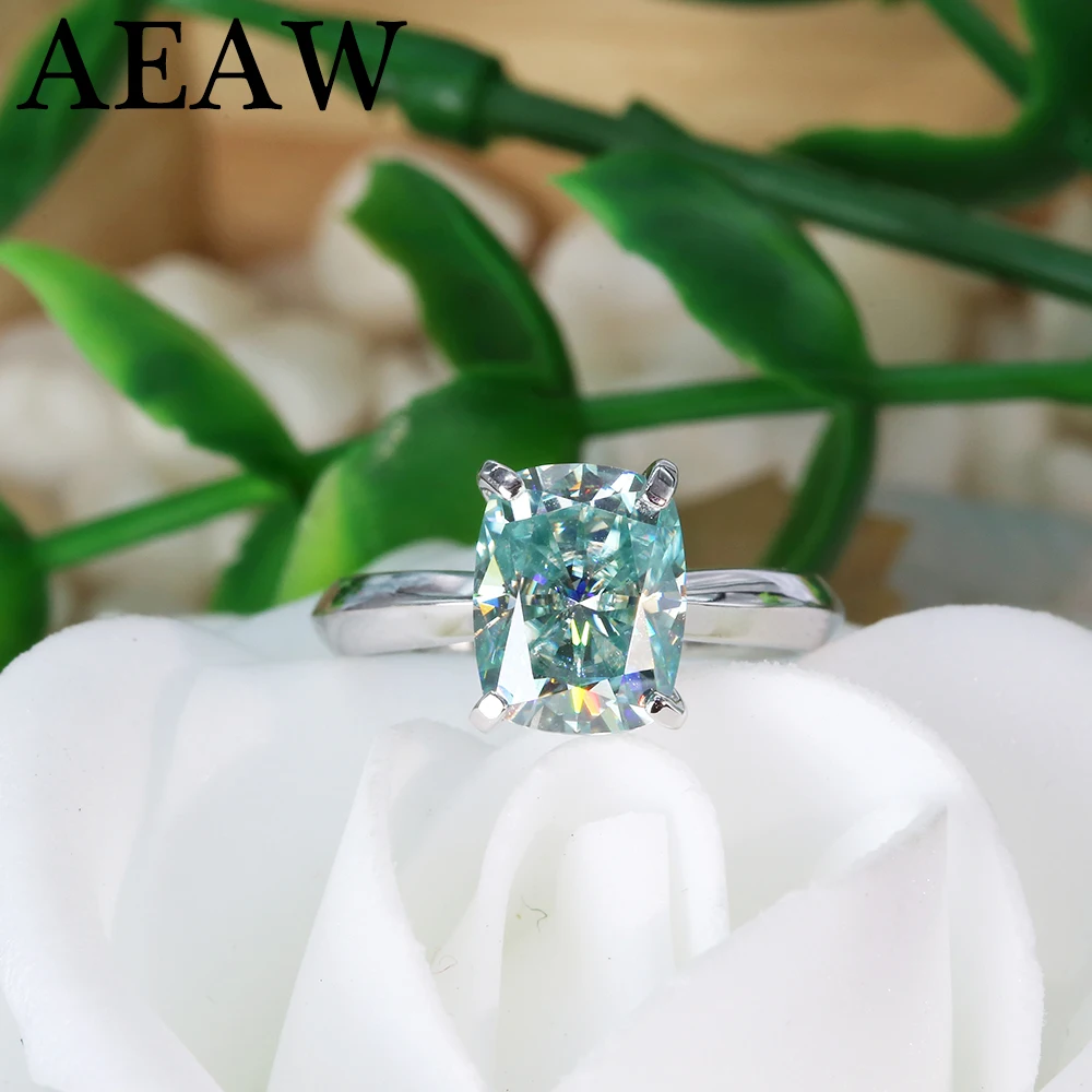 Green Blue Cushion cut Moissanite Centre Stone 3ct 2ct Moissanite Engagement Ring Silver
Green Blue Cushion cut Moissanite Centre Stone 3ct 2ct Moissanite Engagement Ring Silver