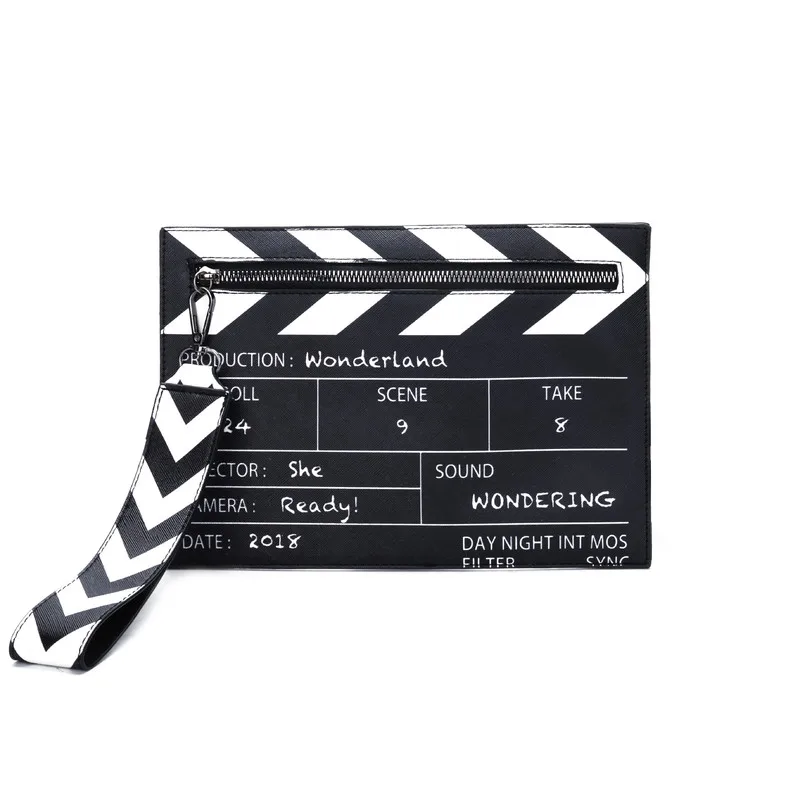 Black & White Fashion Movie Prop Design Pu Leather Casual Women's Clutch Bag Envelope Bag Shoulder Bag Crossbody Messener Bag
Black & White Fashion Movie Prop Design Pu Leather Casual Women's Clutch Bag Envelope Bag Shoulder Bag Crossbody Messener Bag