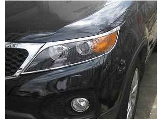 Хромированная крышка передней фары для Kia Sorento 2010 2011, 2 шт.
Хромированная крышка передней фары для Kia Sorento 2010 2011, 2 шт.