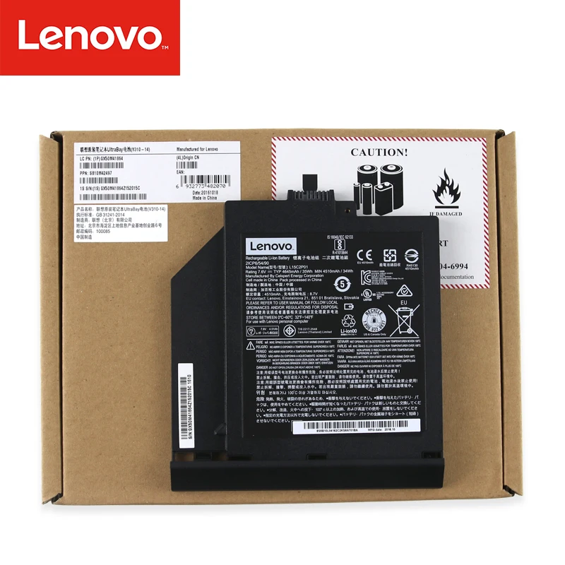 Оригинальный аккумулятор для Lenovo V310 L15S2P01 5B10L04211 4610 мАч 7 6 В 35 Вт/ч 1/15 Вт 5/10/l04211