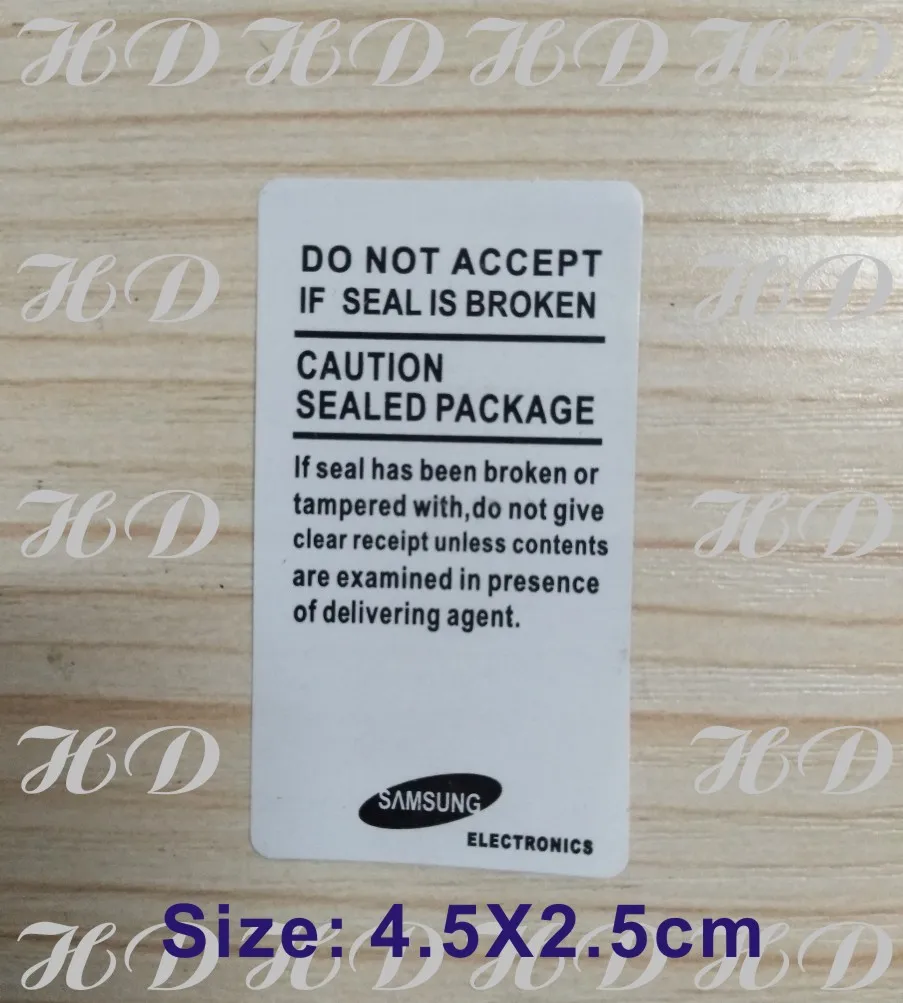100 шт./лот универсальная фотобумага наклейка с этикеткой samsung Galaxy S4 I9500 S3 S2