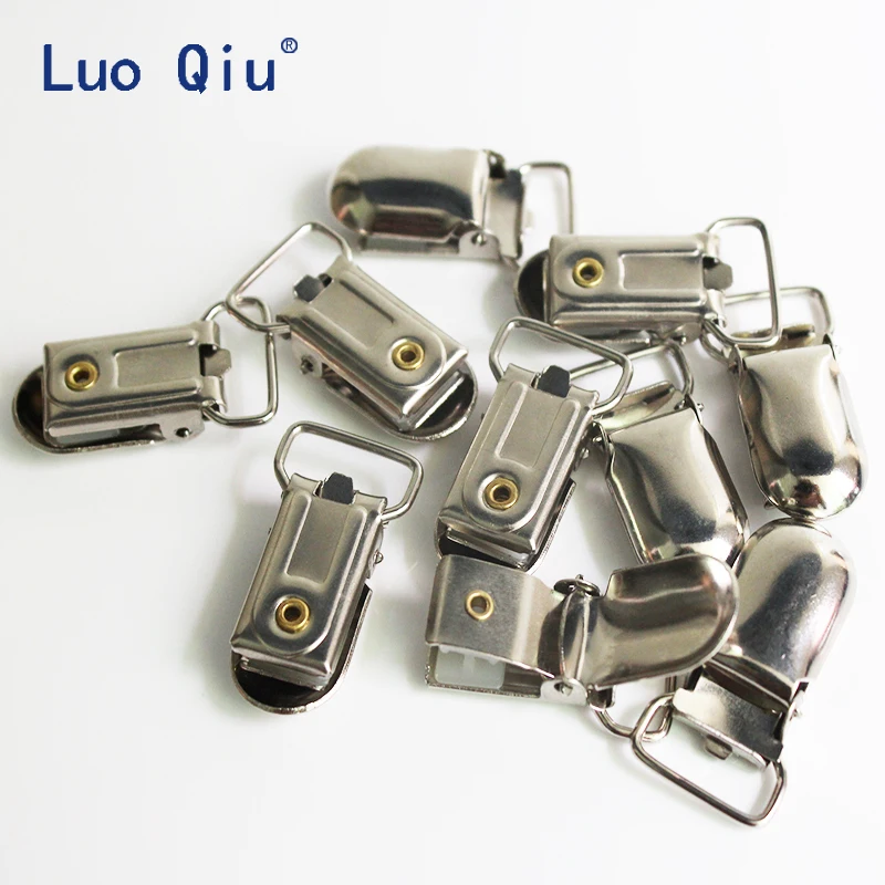 Luo Qiu 15mm 0.6 Inch Baby Round Metal Pacifier Clip Suspender Pica Holders Clips Antique Silver Garment Accessories 50pcs/lot
Luo Qiu 15mm 0.6 Inch Baby Round Metal Pacifier Clip Suspender Pica Holders Clips Antique Silver Garment Accessories 50pcs/lot
